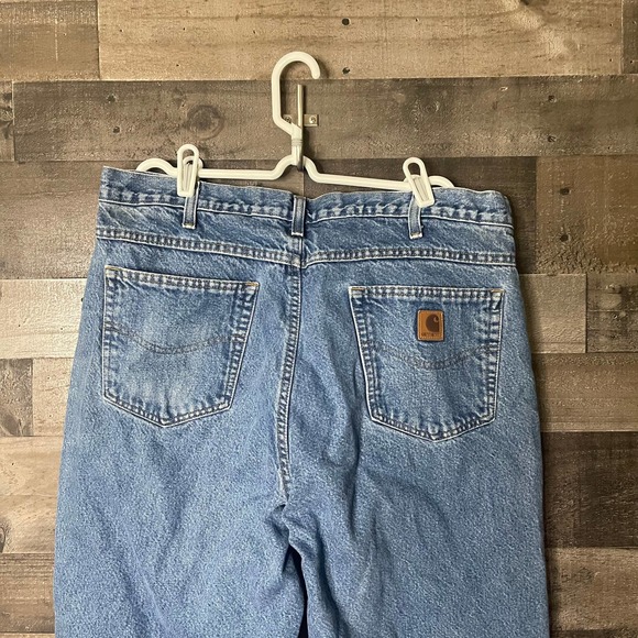 SOLD Carhartt Flannel Lined Pants 38X30 - Picture 5 of 7